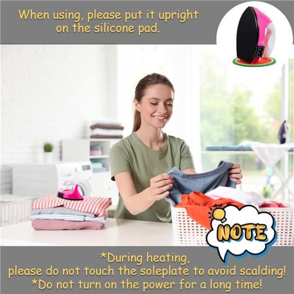 Mini Craft Iron, Small Portable Heat Press Heat Transfer Machine - Picture 6 of 7